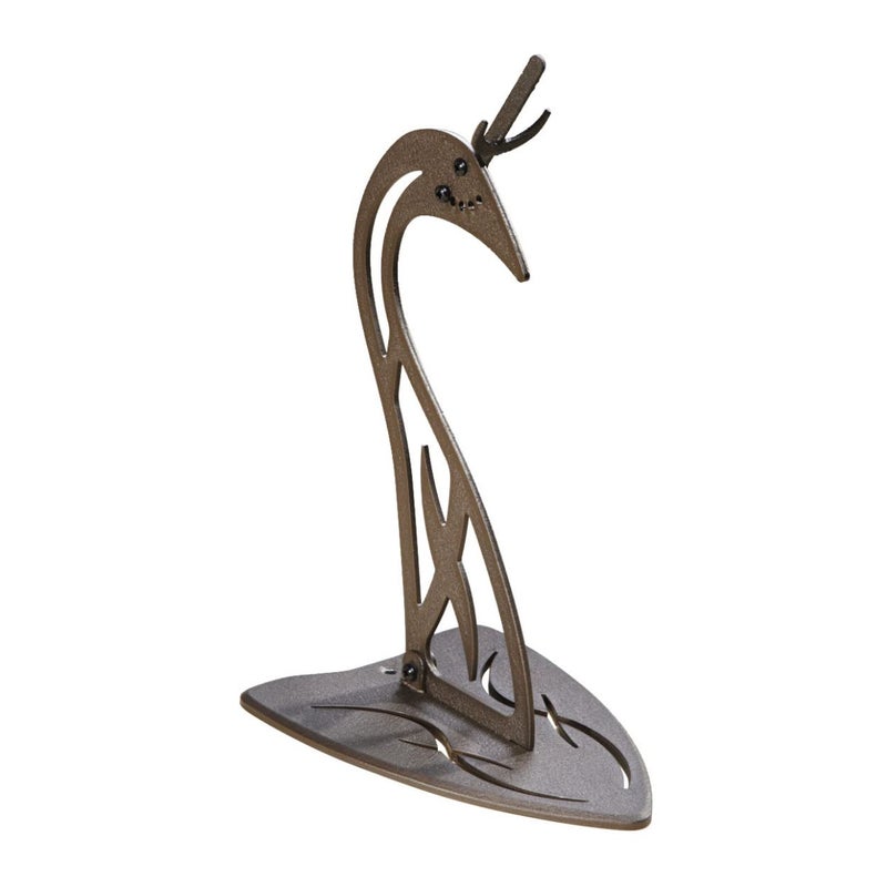 Skull Hooker Table Hooker European Trophy Mount â€“ Perfect Kit for Table Display of Taxidermy Deer Antlers and other Skulls â€“ Robust Brown - Image 1